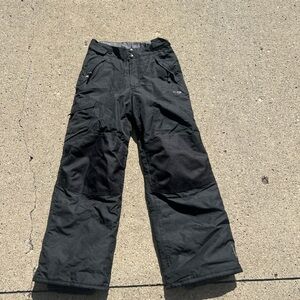 Kids Small Champion Snow Pants Black